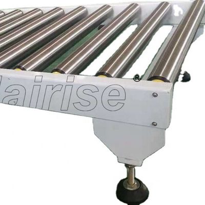 quality Hairise Heat Resistant Telescopic Plastic Skid Wheel Roller Conveyor factory